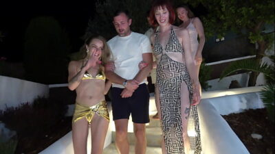 ANAL After Party by the Pool! 4 ANAL SLUTS vs 2 Studs – Pixie Pink, Julia Maze, April Paisley, Yourfavcumslut
