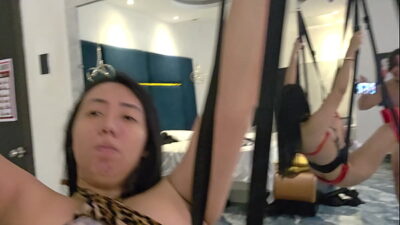 I fuck my new Chinese stepmother in a cheap hotel